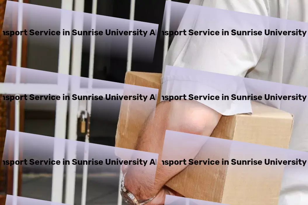 Courier And Parcel in Sunrise University Alwar, Rajasthan (RJ) Unleashing efficiency, one delivery at a time! - Long-distance logistics services