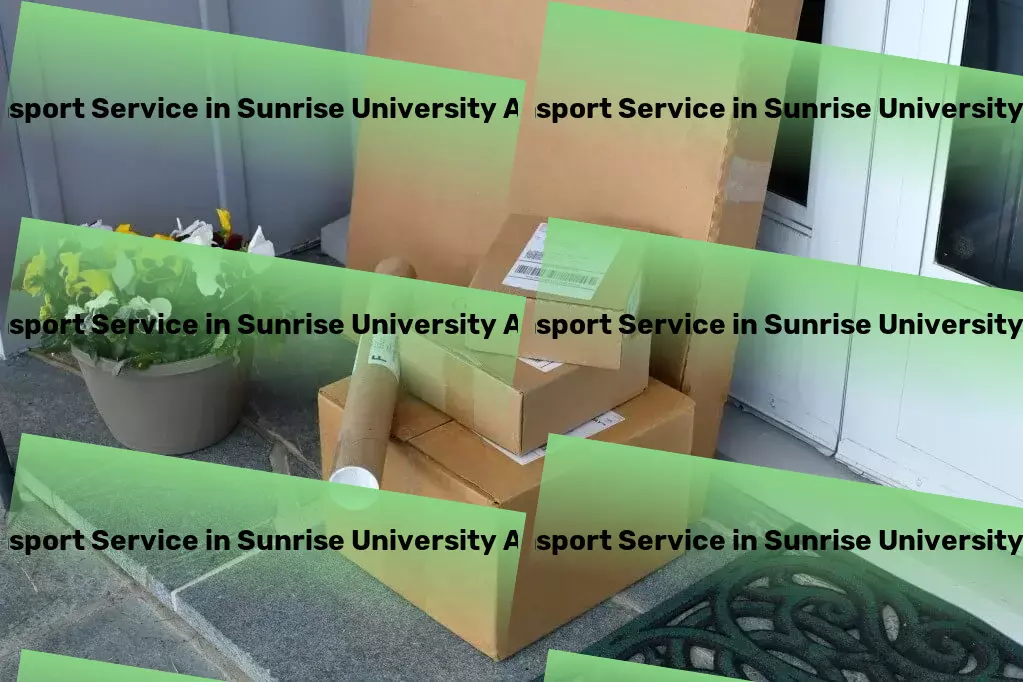 Courier And Parcel in Sunrise University Alwar, Rajasthan (RJ) India's preferred partner for all-inclusive logistics services. - High-capacity courier services