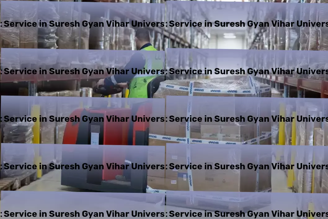 Part Load Transport in Suresh Gyan Vihar University Jaipur, Rajasthan (RJ) Professional logistics operations